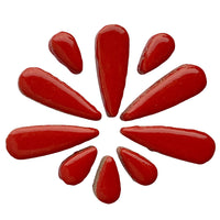 Gouttes de Céramiques Rouge