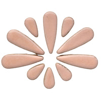 Gouttes de Céramiques Rose Clair