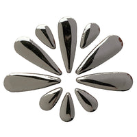 Gouttes de Céramiques Argent