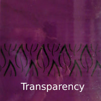 Plaque de Verre Rose Vin