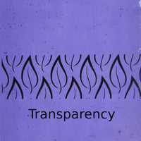 Glass Plate Pale Grape