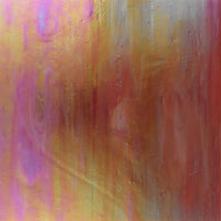 Glass Plate Coral Pearlescent