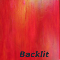 Glass Plate Coral Pearlescent