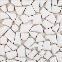 Flip Keramik Mosaik Puzzle Weiß