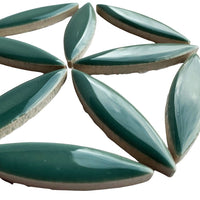Ceramic Ellipse Phthalo Green