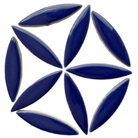 Ceramic Ellipse Dark Blue