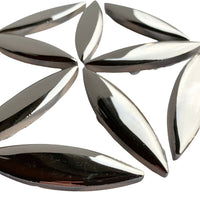 Ceramic Ellipse Silver
