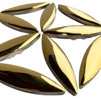 Ceramic Ellipse Gold