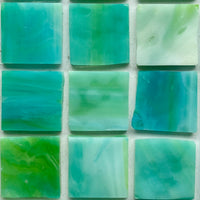 Pâtes de Verre Tiffany 20mm Poisson-Perroquet