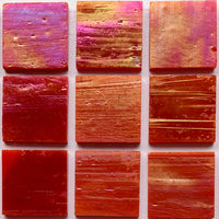 Pâtes de Verre Tiffany 20mm Citrouille Iridescent