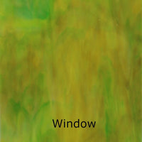 Glass Plate Yellow-green