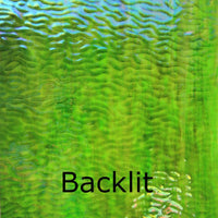 Glass Plate Camouflage Wavy Iridescent