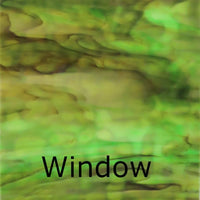 Plaque de Verre Olive Marbré