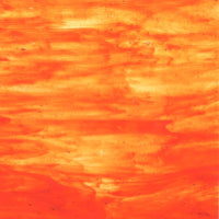 Plaque De Verre Orange Flou