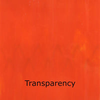 Plaque de Verre Orange
