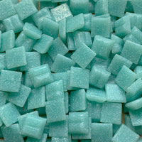 Glasmosaik 10 mm Karibik-Blau