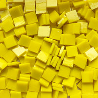 Glasmosaik Tiffany-Glas 10mm Sonnegelb