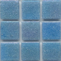 Pâtes De Verre Irisées 20mm Bleu Céleste