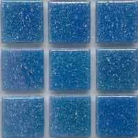 Pâtes De Verre Irisées 20mm Bleu Ciel