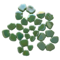 Fleur de Sakura Perlé Vert Pré