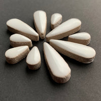 Gouttes de Céramiques Blanc