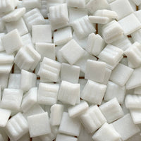 Verre Mosaique - glass mosaic -Glasmosaik-glasmozaïek-Glasmozaiek 10mm Matwit - mosaicshop