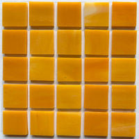 Verre Mosaique - glass mosaic -Glasmosaik-glasmozaïek-Glasmozaiek Tiffany Glacier 20mm Mango - mosaicshop