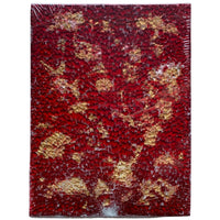 Verre Mosaique - glass mosaic -Glasmosaik-glasmozaïek-Safety Glass Rood Goud - mosaicshop