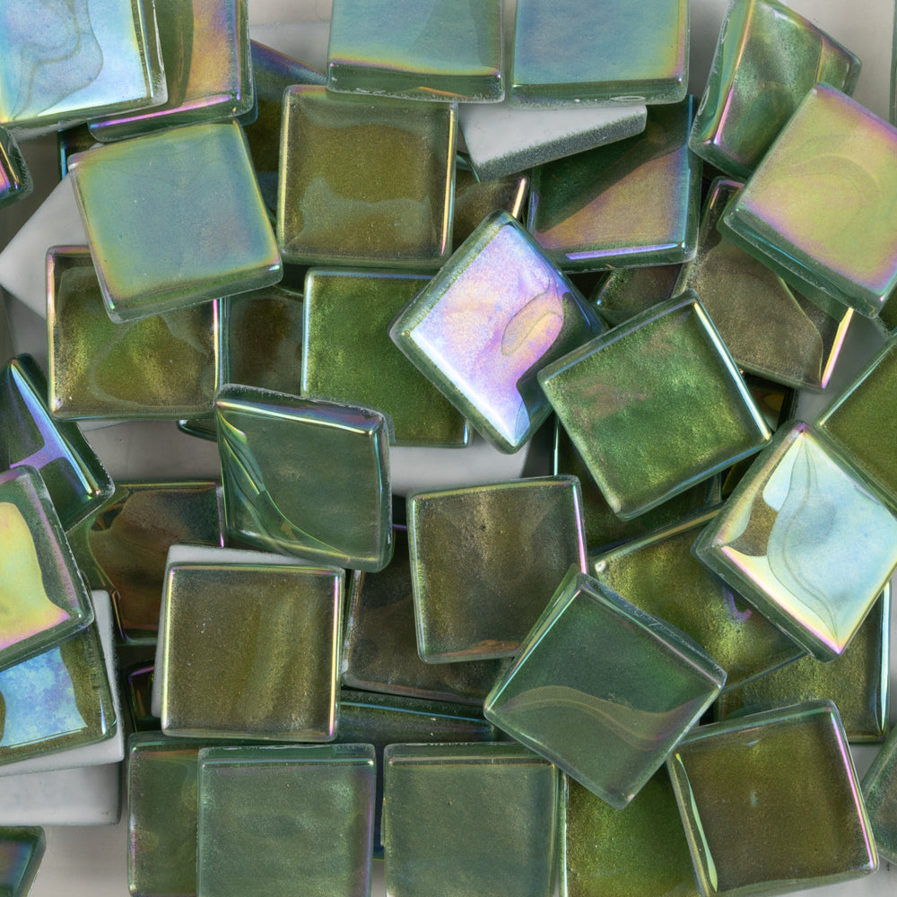 Crystal Wavy Irisierend 20mm Basil