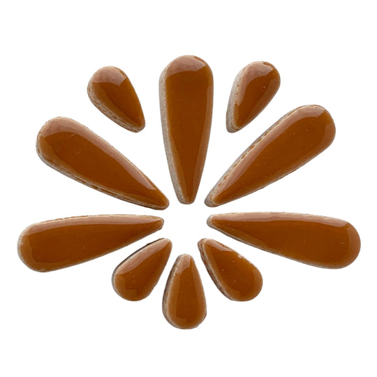 Gouttes de Céramiques  Brun