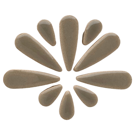 Gouttes de Céramiques  Gris