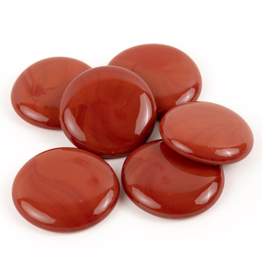 Billes de Verre XL 30-36mm Rouge