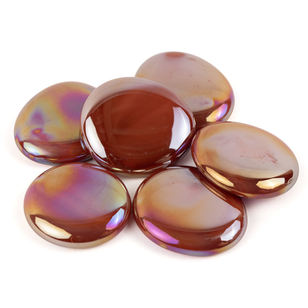 Glasnuggets XL 30-36mm Opal-Rot