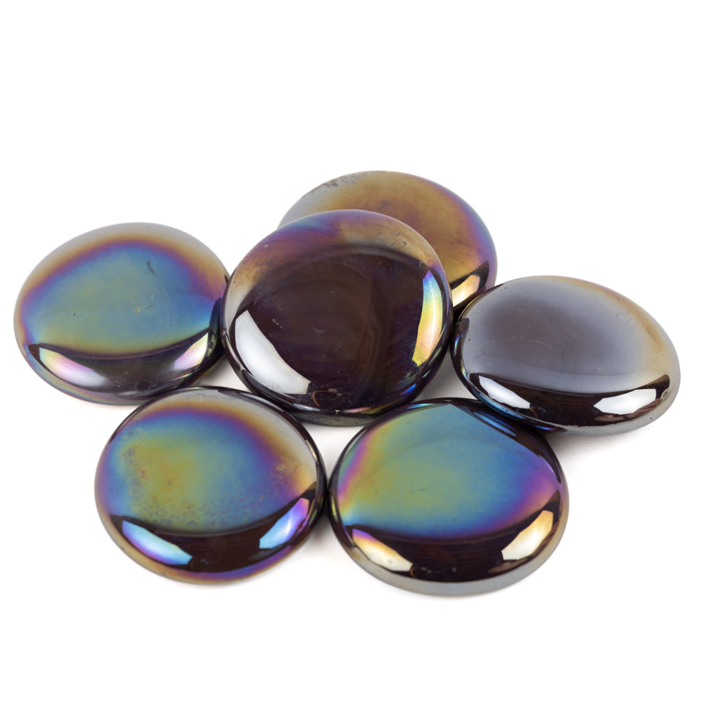 Glasnuggets XL 30-36mm Opal-Violett