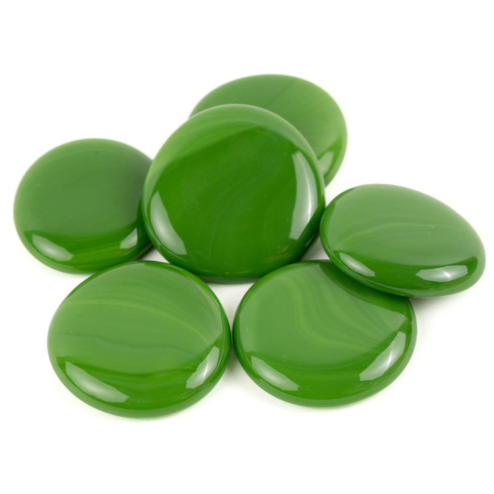 Glass Nuggets XL 30-36mm  Green