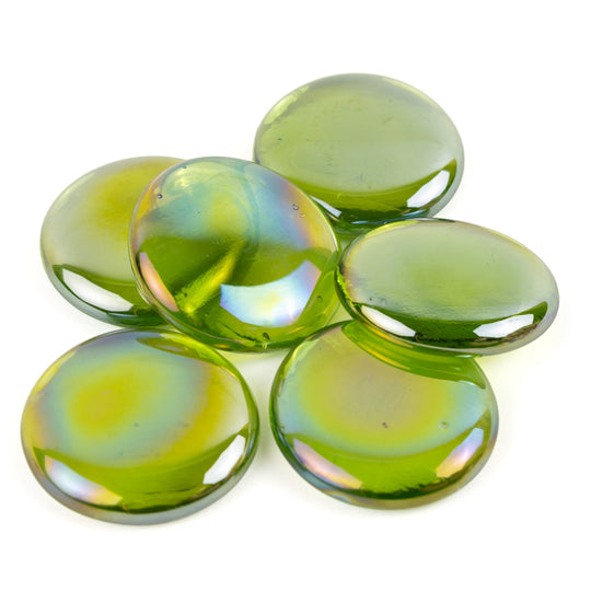 Billes de Verre XL 30-36mm  Kiwi Diamant 