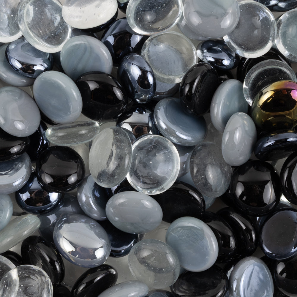 Billes de Verre  16-20 mm Bleu Mix
