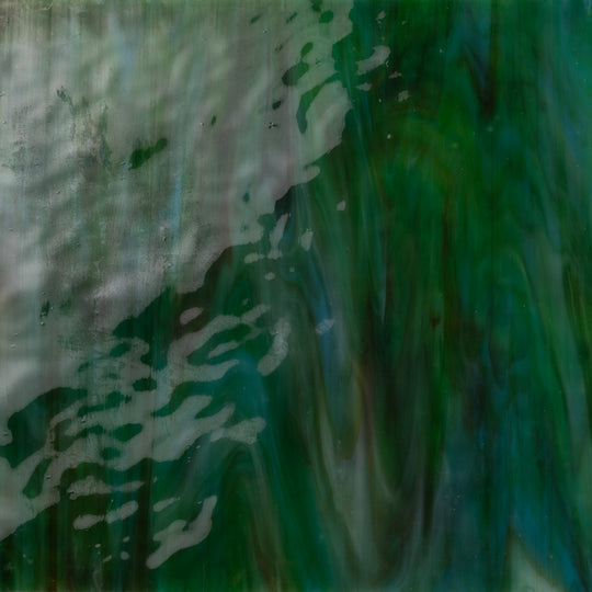 Glasplatte Aquamarin