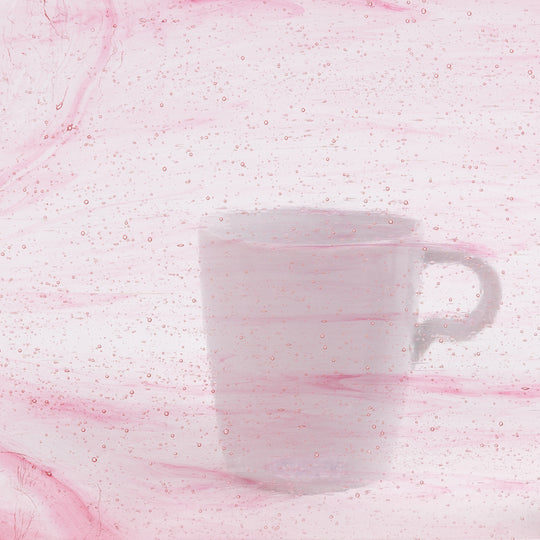 Glass Plate Fuchsia Wispy