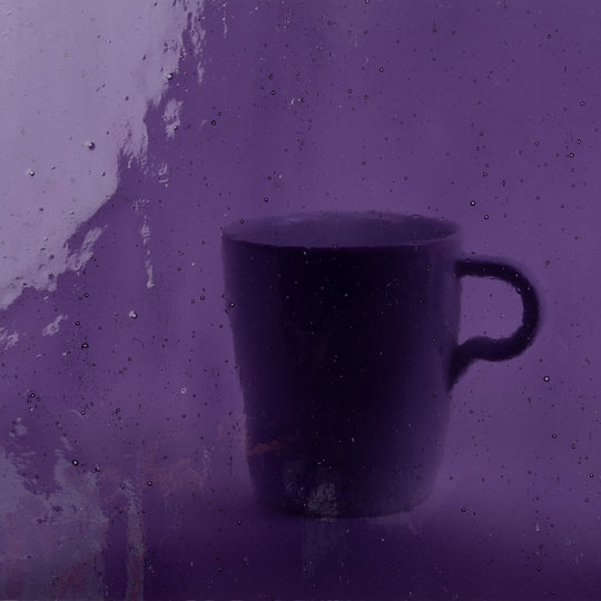Glass Plate Deep Grape 
