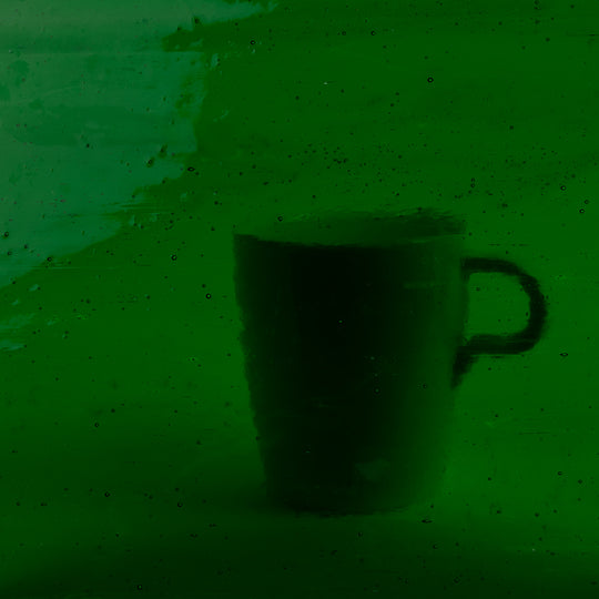 Glass Plate Deep Emerald 