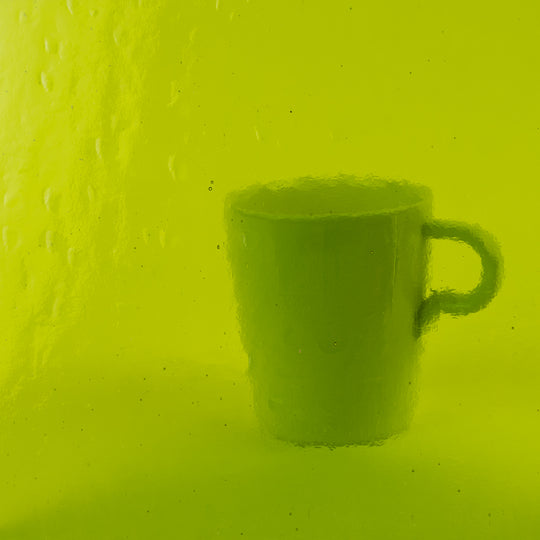 Plaque de verre Citron Vert (Wissmach 1146)