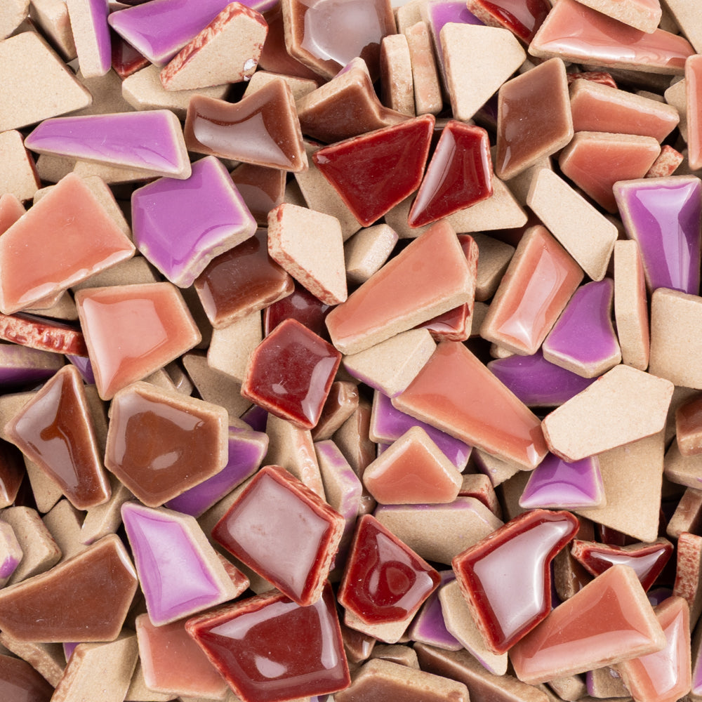 Flip Keramik-Puzzles Violettmix