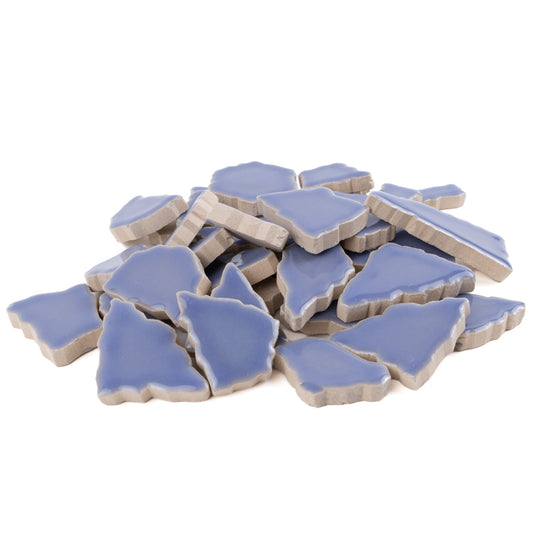 Keramik Mosaik Puzzle  Weiß