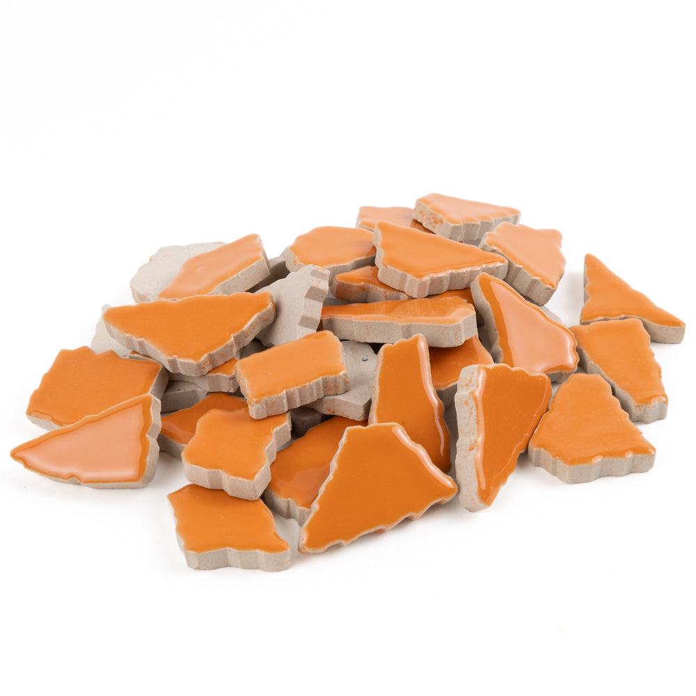 Keramik Mosaik Puzzle  Weiß