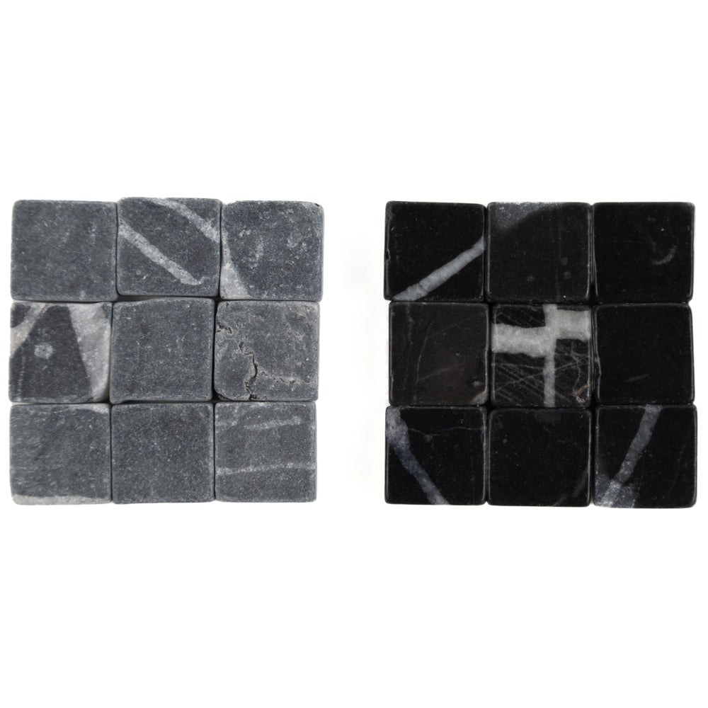 Marble 10x10mm  Nero Marquina
