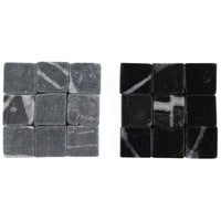 Marble 10x10mm  Nero Marquina