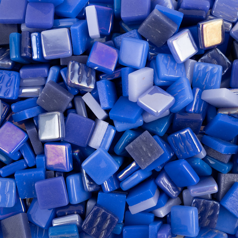 Ottoman 12mm Blue Mix