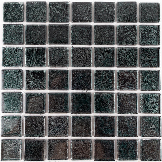 Mirrored/Metallic Tiles 20mm  Onyx