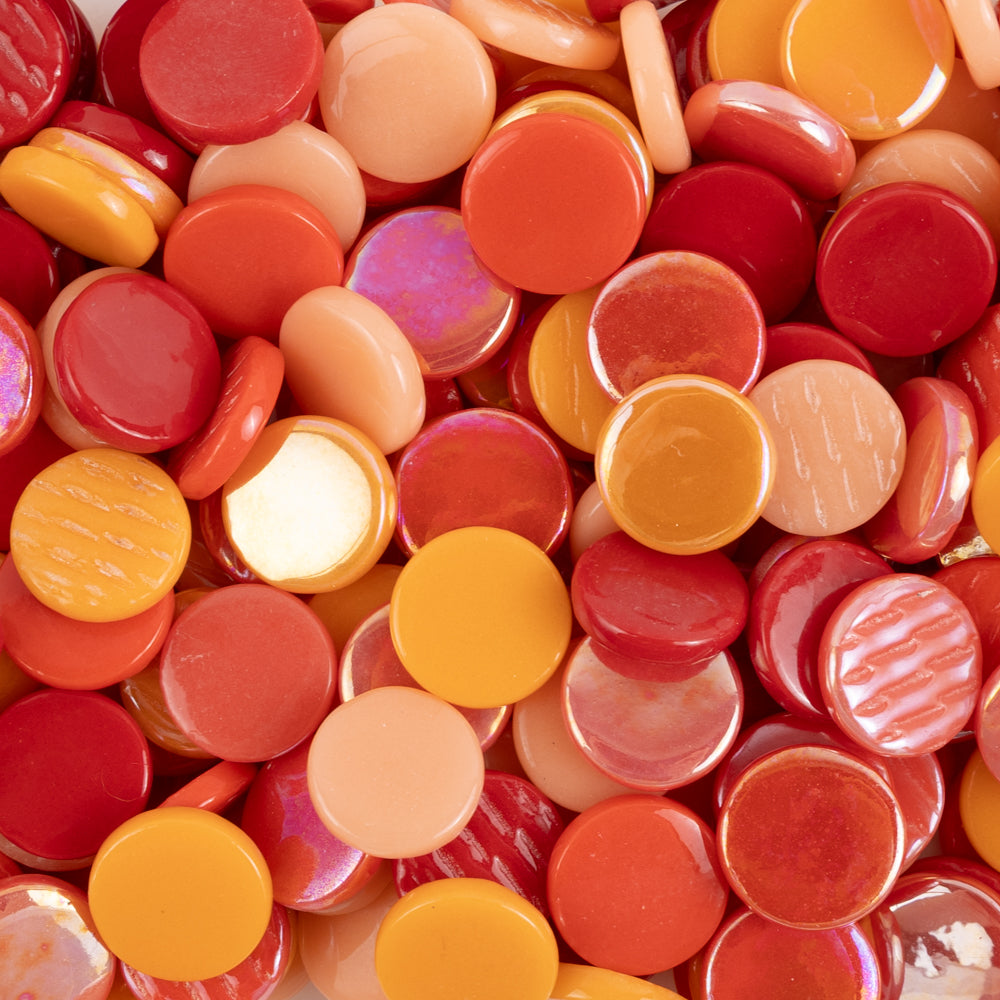 Rounds 18mm  Red Mix
